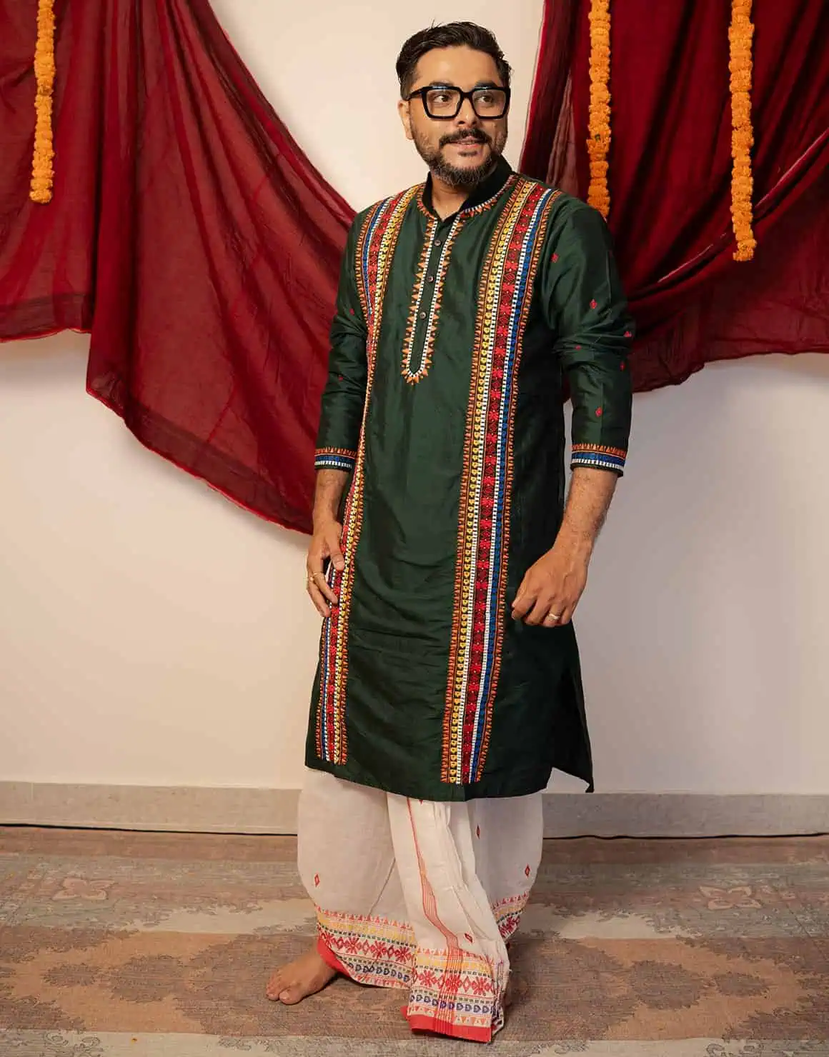 Saree Texture Detail